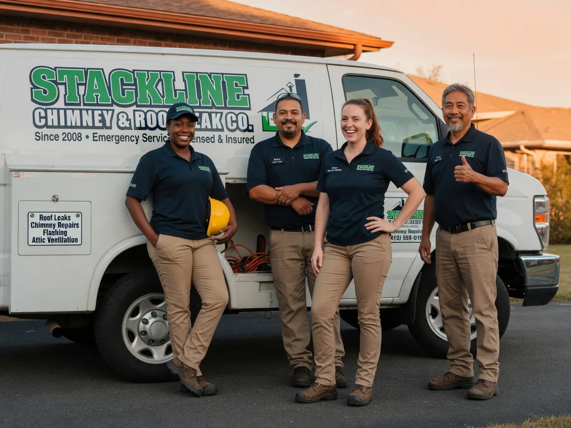 Chimney flashing repair company in Fort Leavenworth, KS